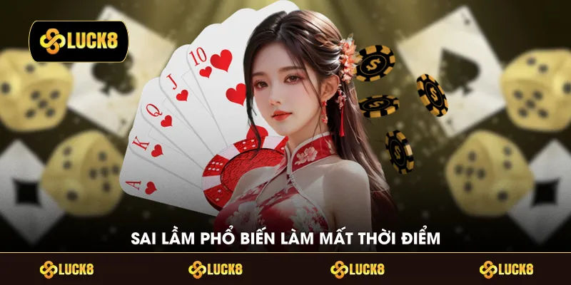 Sai lầm phổ biến làm mất thời điểm